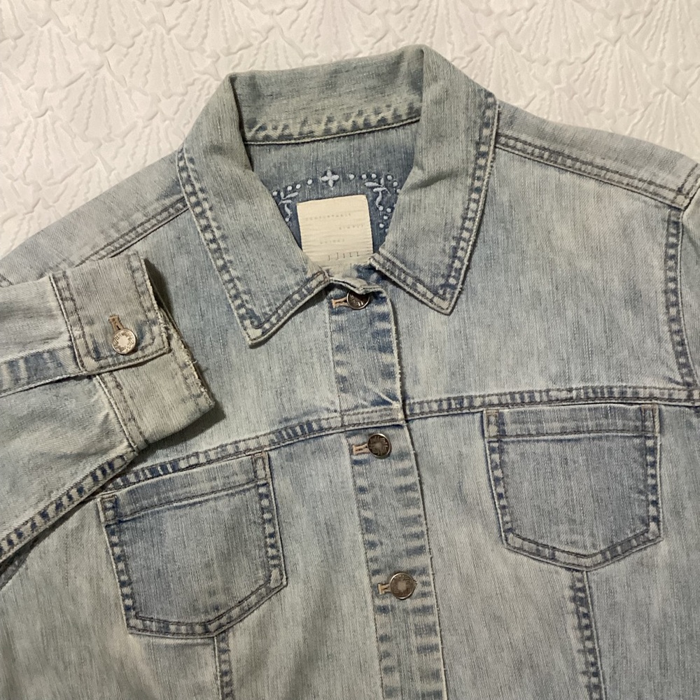 J. Jill Hobo Style Denim Jacket